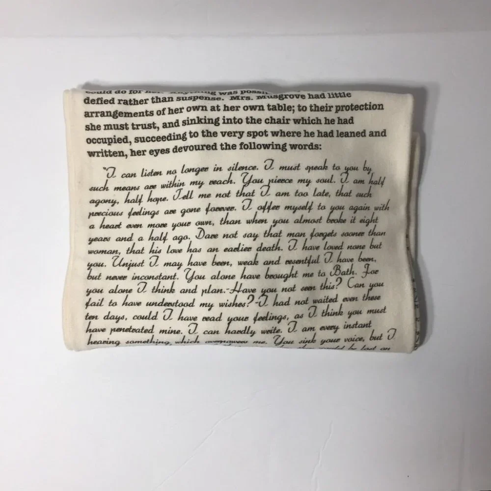 Captain Wentworth's Letter Infinity Scarf - Picture 3 of 3